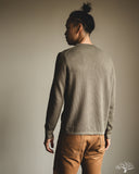 Merz b. Schwanen EASYKNIT01 Lightweight Waffle Knit Sweater - Army