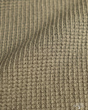 Merz b. Schwanen EASYKNIT01 Lightweight Waffle Knit Sweater - Army