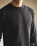 Merz b. Schwanen EASYKNIT01 Lightweight Waffle Knit Sweater - Charcoal