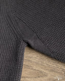 Merz b. Schwanen EASYKNIT01 Lightweight Waffle Knit Sweater - Charcoal