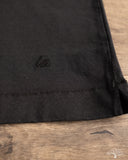 Merz b. Schwanen GHP01 Sturdy Boxy Fit Giza Cotton-Hemp Tee - Deep Black