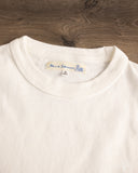 Merz b. Schwanen GHP01 Sturdy Boxy Fit Giza Cotton-Hemp Tee - White
