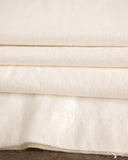 Merz b. Schwanen GHP01 Sturdy Boxy Fit Giza Cotton-Hemp Tee - White