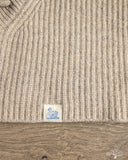 Merz b. Schwanen HDSC01SK Merino-Silk-Cashmere Unisex Hooded Scarf - Faded Grain