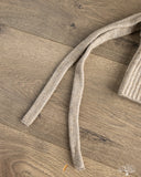 Merz b. Schwanen HDSC01SK Merino-Silk-Cashmere Unisex Hooded Scarf - Faded Grain