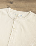 Merz b. Schwanen HENLEY01TH Long-Sleeve Thermal Henley - Nature