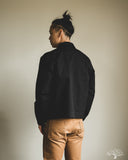 Merz b. Schwanen JKT07 Zipped Twill Jacket - Deep Black