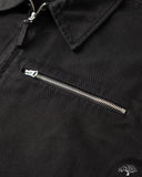 Merz b. Schwanen JKT07 Zipped Twill Jacket - Deep Black