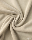 Merz b. Schwanen KNITPOLO02 Cotton Short-Sleeve Knit Polo - Sand
