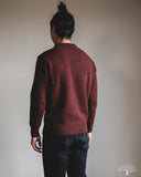 Merz b. Schwanen LOCC01 Merino Wool-Cashmere Crew Pullover - Bark Brown