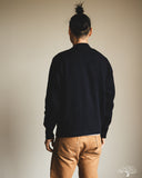 Merz b. Schwanen LOCG02 Merino-Cashmere Cardigan - Dark Navy