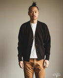 Merz b. Schwanen LOCG02 Merino-Cashmere Cardigan - Espresso