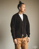 Merz b. Schwanen LOCG02 Merino-Cashmere Cardigan - Espresso