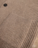 Merz b. Schwanen LOCG02 Merino Wool-Cashmere Cardigan - Grain