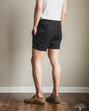 Merz b. Schwanen MALIBU01T 5" Lightweight Cotton Twill Shorts - Deep Black