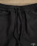 Merz b. Schwanen MALIBU01T 5" Lightweight Cotton Twill Shorts - Deep Black