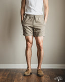 Merz b. Schwanen MALIBU01T 5" Lightweight Cotton Twill Shorts - Vintage Army