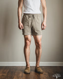 Merz b. Schwanen MALIBU01T 5" Lightweight Cotton Twill Shorts - Vintage Army