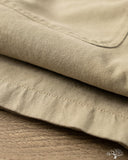 Merz b. Schwanen MALIBU01T 5" Lightweight Cotton Twill Shorts - Vintage Army