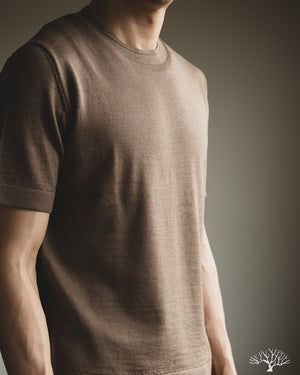 Merz b. Schwanen - MERINOTEE01 Refined Knitted Merino Wool T-Shirt