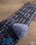 Merz b. Schwanen MW72 Extra Fine Merino Wool Socks - Ink / Nature