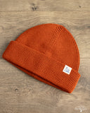 Merz b. Schwanen MWBN05 Merino Wool Ribbed Watch Cap - Clay