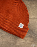 Merz b. Schwanen MWBN05 Merino Wool Ribbed Watch Cap - Clay