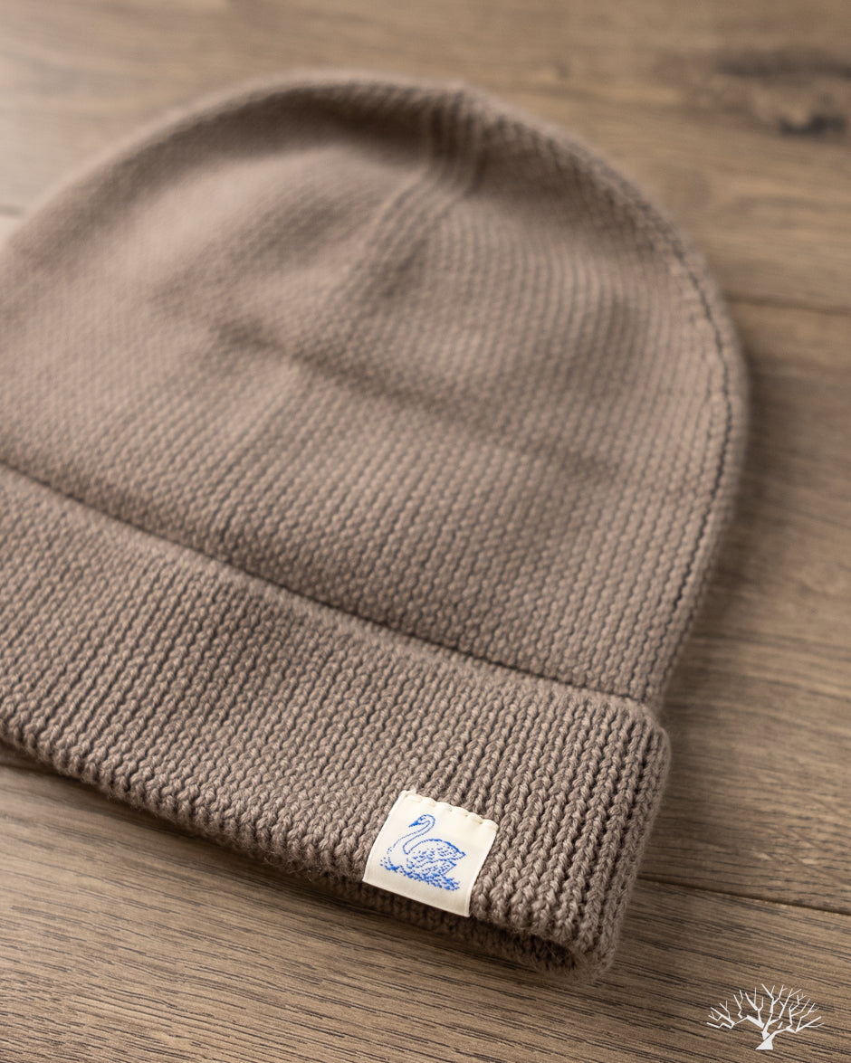 Merz b. Schwanen MWBN05 Merino Wool Ribbed Watch Cap - Grain