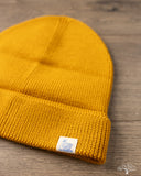 Merz b. Schwanen MWBN05 Merino Wool Ribbed Watch Cap - Honey