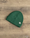 Merz b. Schwanen MWBN05 Merino Wool Ribbed Watch Cap - Moss
