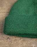Merz b. Schwanen MWBN05 Merino Wool Ribbed Watch Cap - Moss