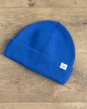 Merz b. Schwanen MWBN05 Merino Wool Ribbed Watch Cap - Swan Blue