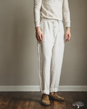 Merz b. Schwanen PANTS05LI Linen Drawstring Pants - Light Stone
