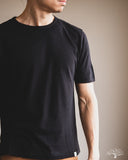 Merz b. Schwanen PIMATEE01 Organic Pima Cotton T-Shirt - Deep Black