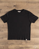 Merz b. Schwanen PIMATEE01 Organic Pima Cotton T-Shirt - Deep Black