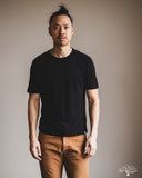 Merz b. Schwanen PIMATEE01 Organic Pima Cotton T-Shirt - Deep Black