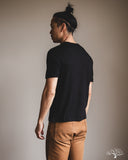 Merz b. Schwanen PIMATEE01 Organic Pima Cotton T-Shirt - Deep Black