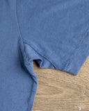 Merz b. Schwanen PIMATEE01 Organic Pima Cotton T-Shirt - Indigo Mid-Wash