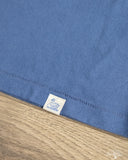 Merz b. Schwanen PIMATEE01 Organic Pima Cotton T-Shirt - Indigo Mid-Wash