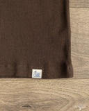 Merz b. Schwanen RIBTANK01 Ribbed Tank Top - Espresso