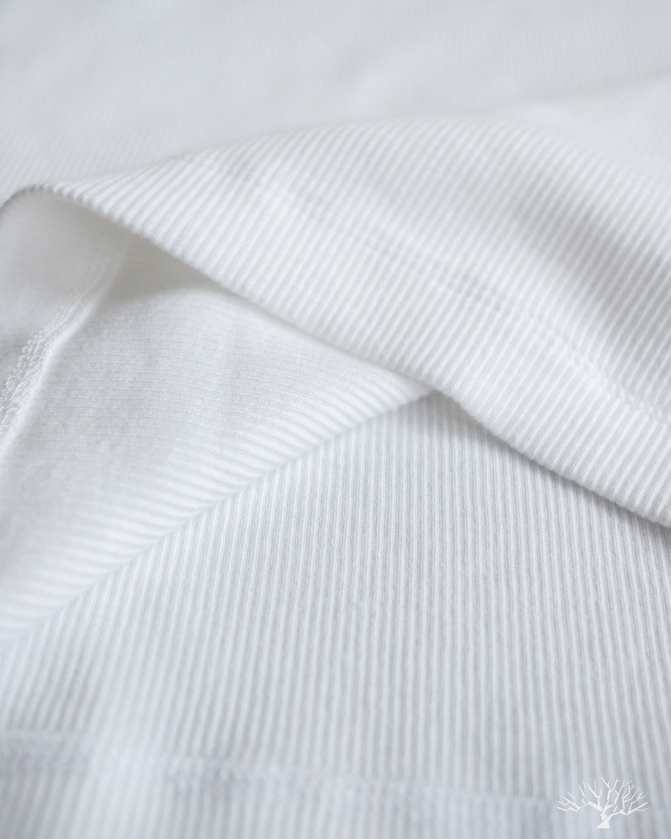 Merz b. Schwanen RIBTANK01 Ribbed Tank Top - White