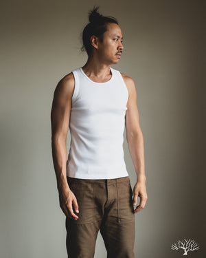  GLENN MARTENS ホワイト リブタンクトップ S Glenn Martens X Hm Ribbed Tank | TikTok