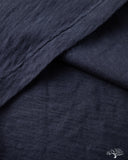 Merz b. Schwanen SCT04 Slub Pima Cotton Tee - Deep Blue