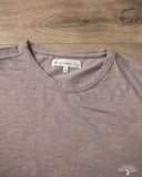 Merz b. Schwanen SCT04 Slub Pima Cotton Tee - Grain