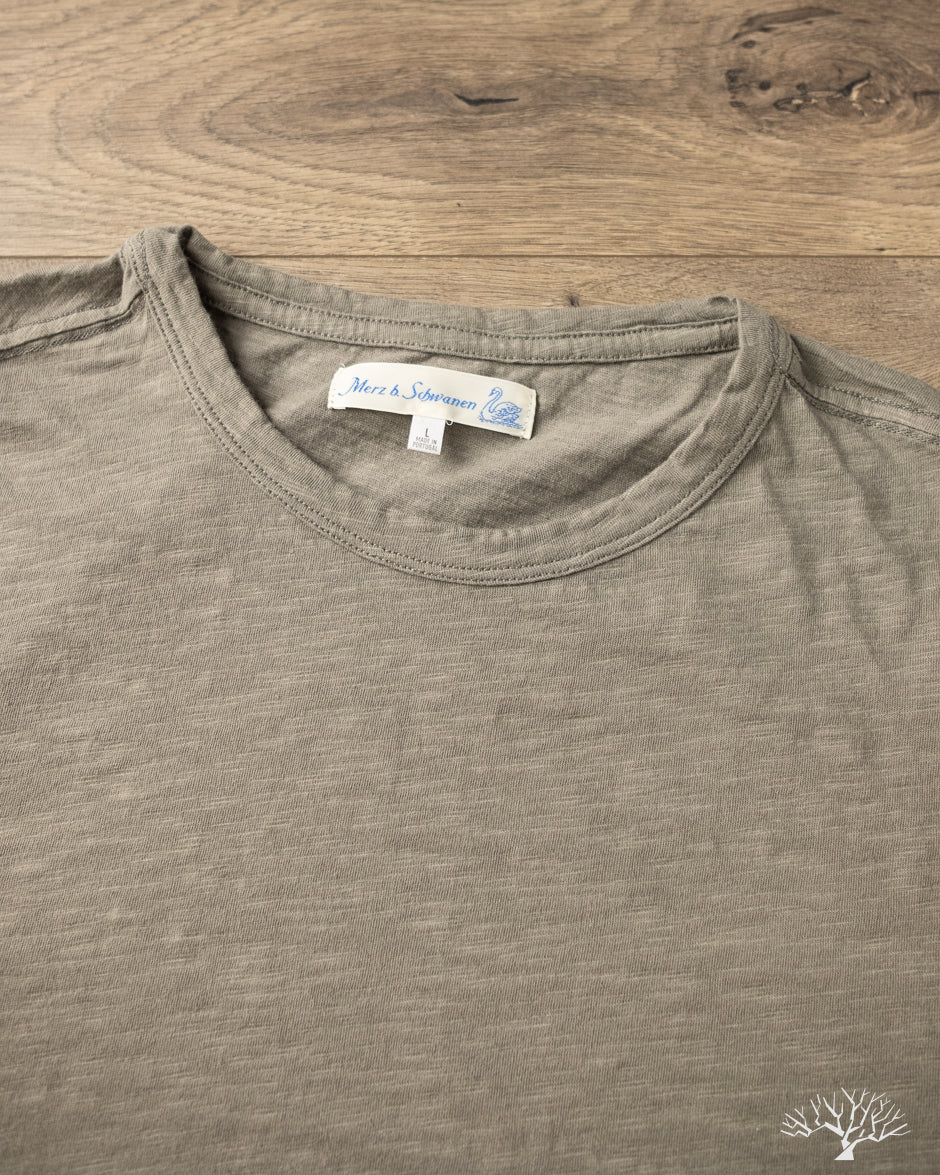 orSlow SCT04 Slub Pima Cotton Tee - Vintage Army
