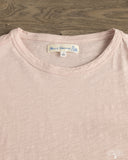 Merz b. Schwanen SCT04 Pima Cotton Tee - Dusted Pink