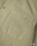 Merz b. Schwanen SHIRT01HB - Herringbone Long-Sleeve Shirt - Army