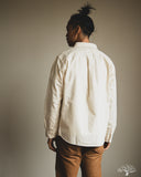 Merz b. Schwanen SHIRT01HB - Herringbone Long-Sleeve Shirt - Nature