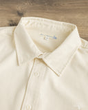 Merz b. Schwanen SHIRT01HB - Herringbone Long-Sleeve Shirt - Nature