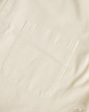 Merz b. Schwanen SHIRT01HB - Herringbone Long-Sleeve Shirt - Nature